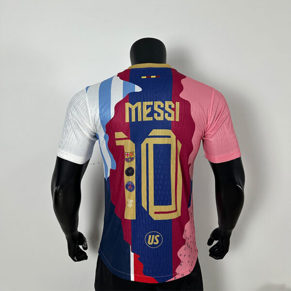 2526 Messi Barcelona Paris Miami Argentina Commemorative Player version - 图片 3