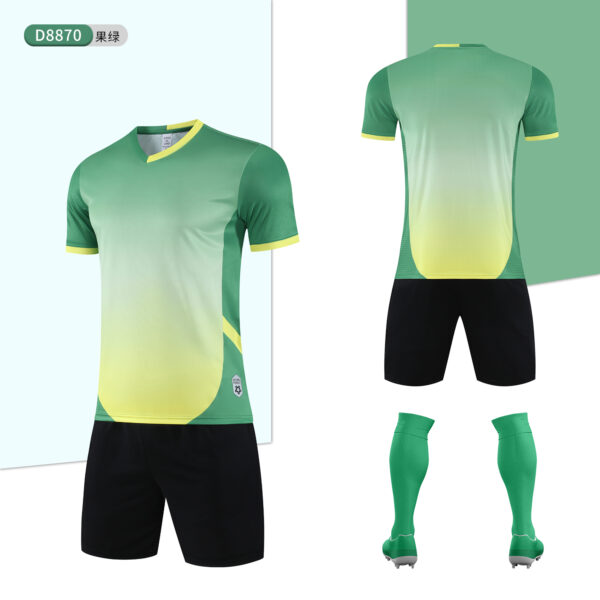 D8870 Football training suit for adults and children - 图片 3