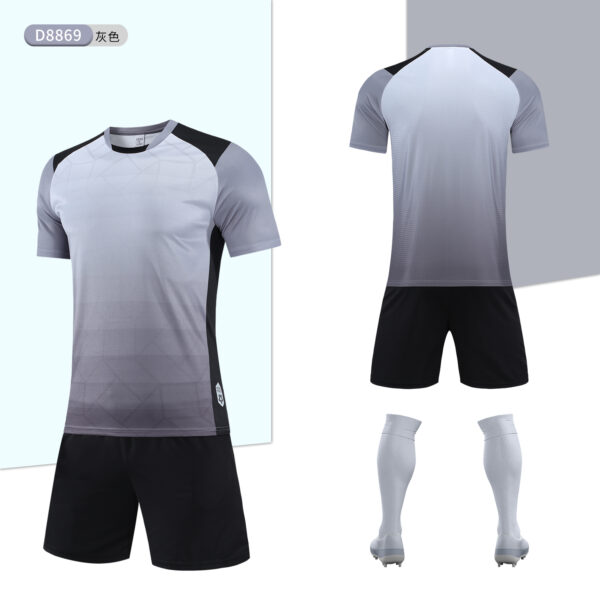 D8869 Football training suit for adults and children - 图片 7