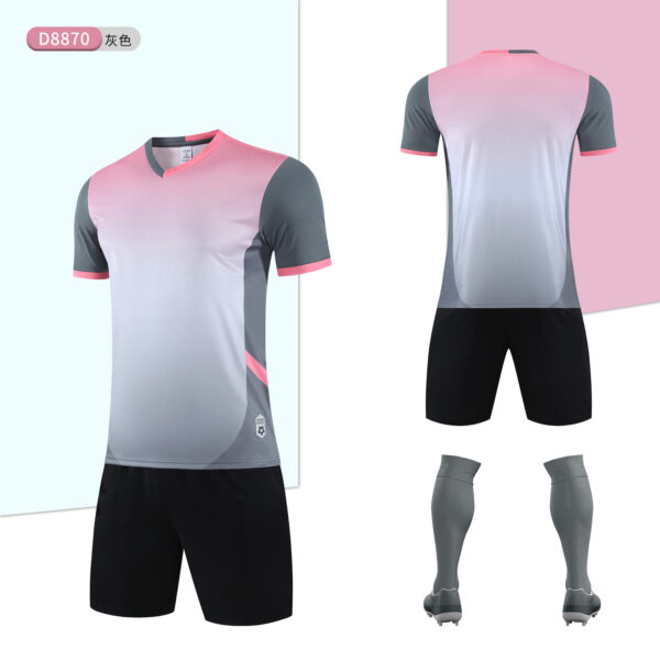 D8870 Football training suit for adults and children - 图片 5